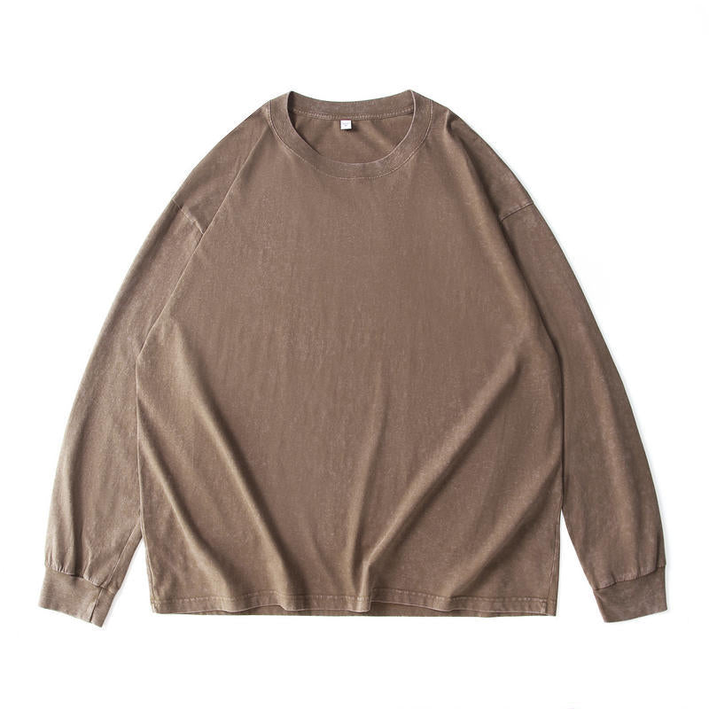 Retro Men's Long-Sleeve Casual Pullover Sweater