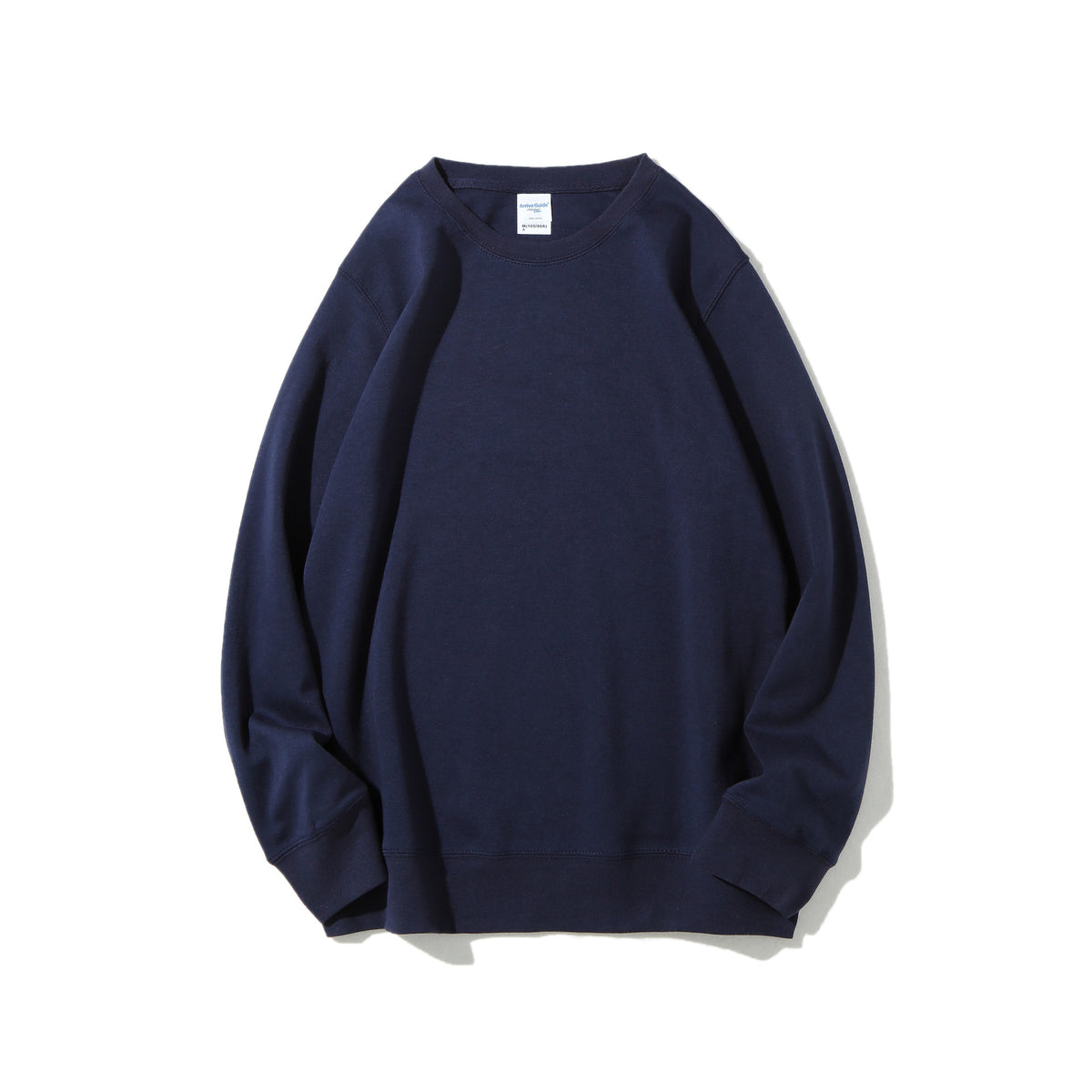Solid Healthy Round Neck Sweater Long Sleeve