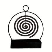 Metal mosquito coil or sandalwood holder for home and outdoor use