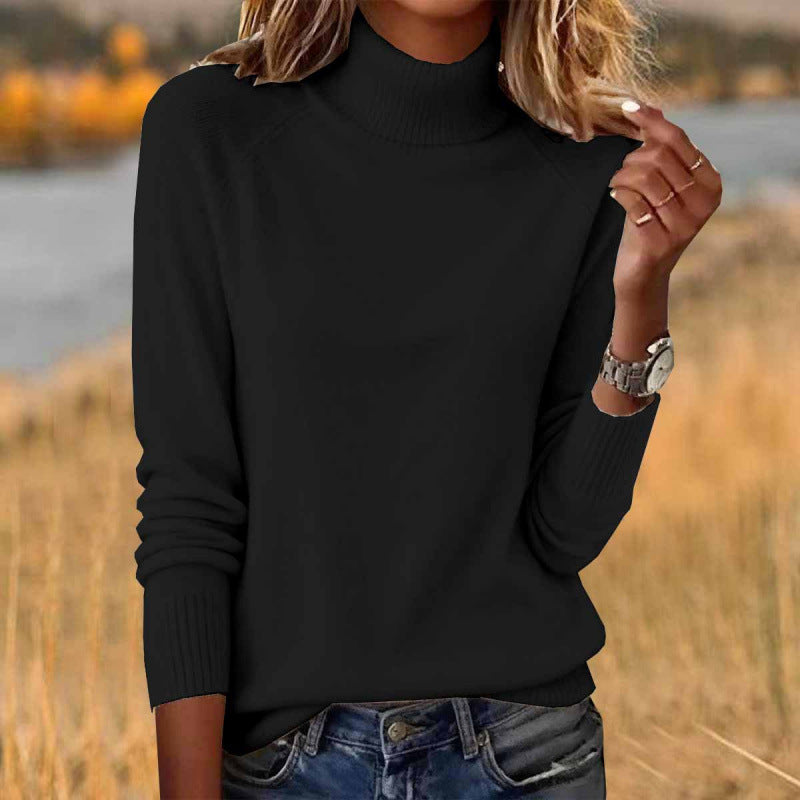 Western Style Sweater Long Sleeve Autumn and Winter Women's Clothing