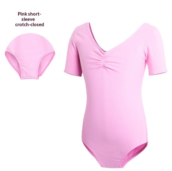 Kids' Long-Sleeve Ballet & Dance Leotard for Practice