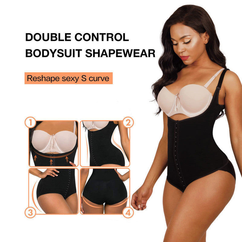 Full-Body Shaping Corset & Posture Support Bodysuit
