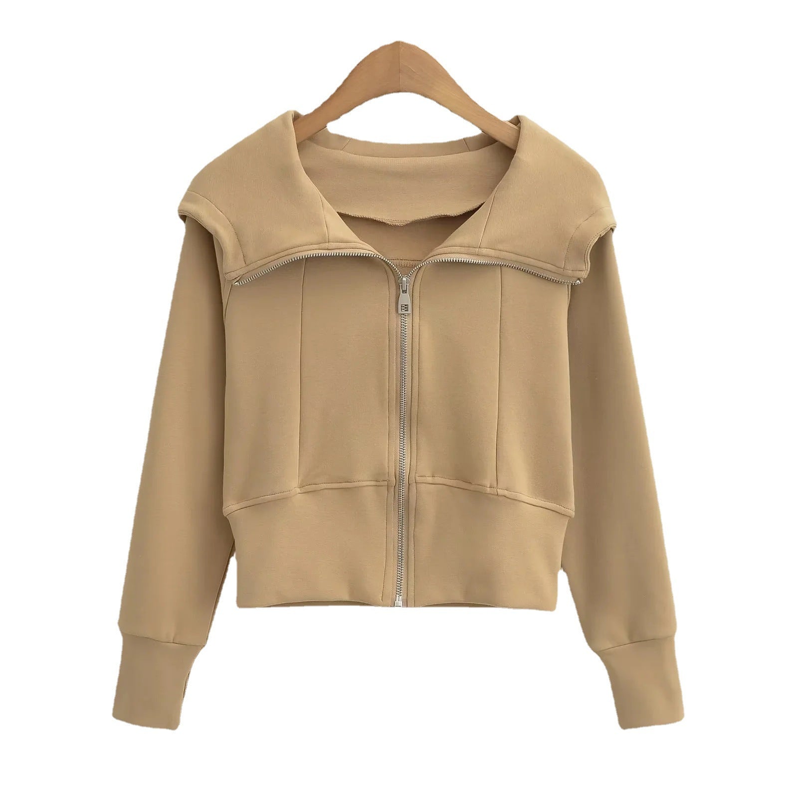 Women's Slim Fit Streetwear Sports Hoodie Coat