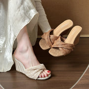 Wedge Heel Slides