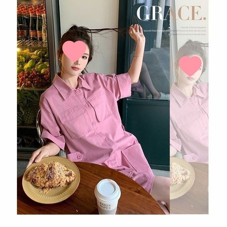 Stylish Slimming Casual One-Piece Romper