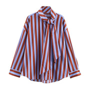 Women's Relaxed-fit Loose-fitting Long-sleeve Shirt