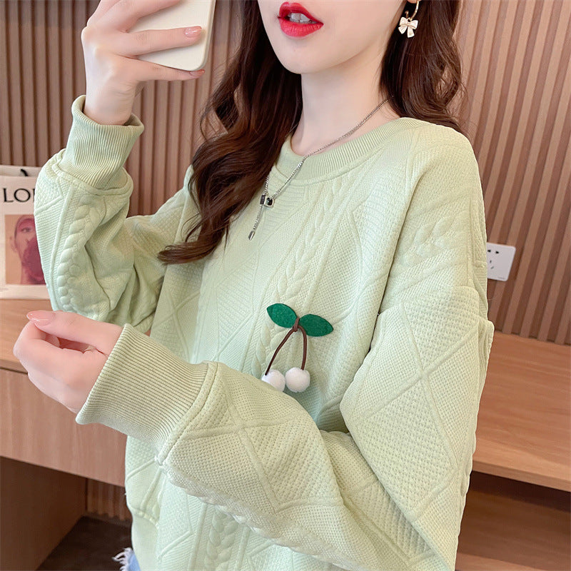 Women's Casual Long Sleeve Pullover Top