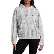 Women's Loose Camouflage Maple Leaf Hoodie