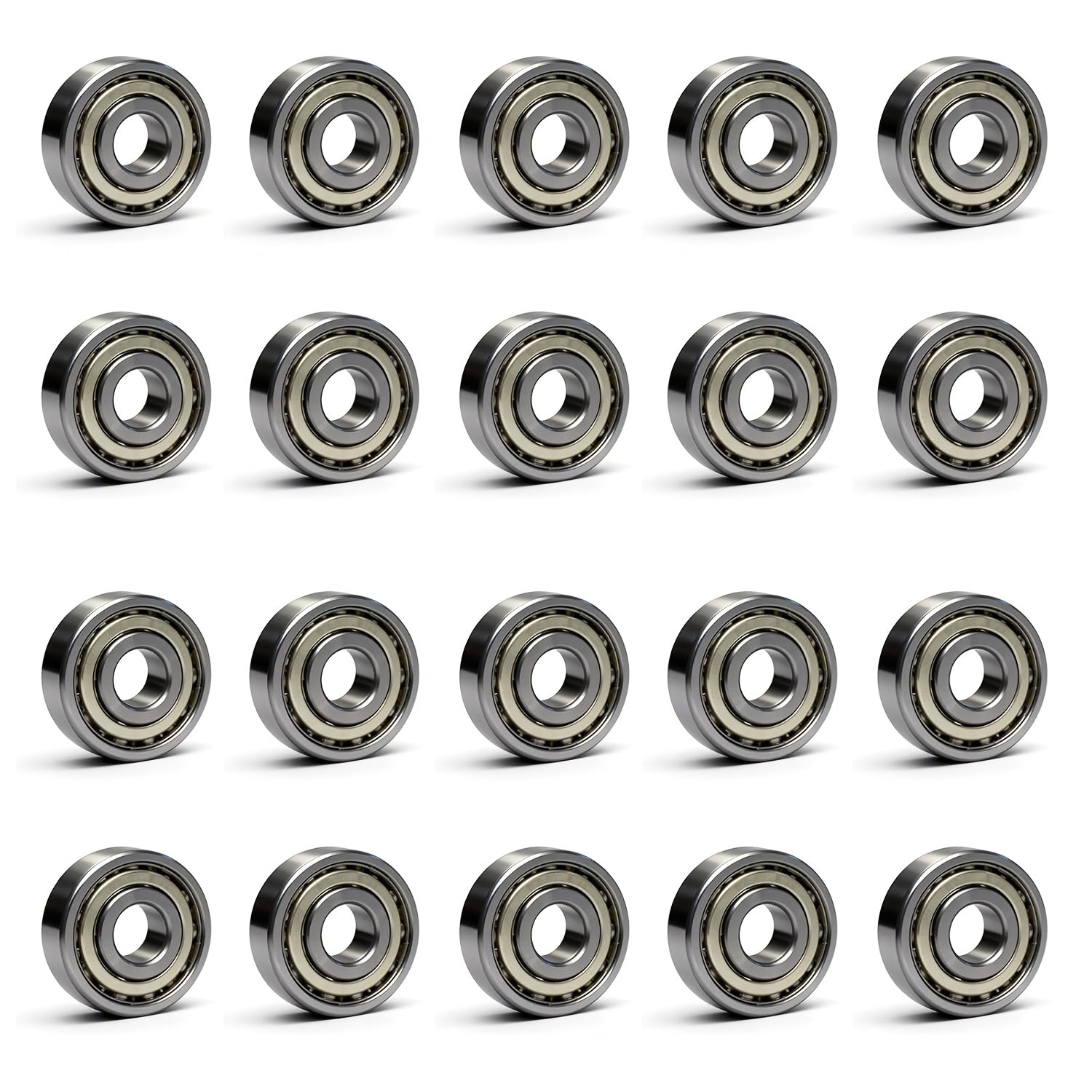 20‑Piece 625ZZ Deep Groove Ball Bearing Set – 5 mm × 16 mm × 5 mm