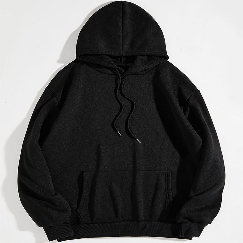 Do What Makes You Happy Print Loose Sport Hoodie