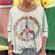 3D Printed Long‑Sleeve Casual Top – Trendy, Comfortable & Inclusive