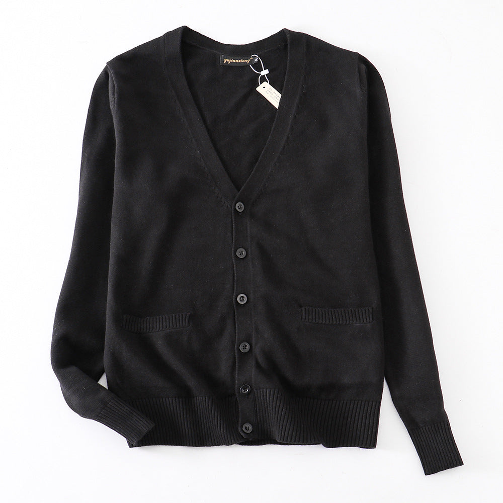 Womens Fashionable Retro Casual Knitted Cardigan