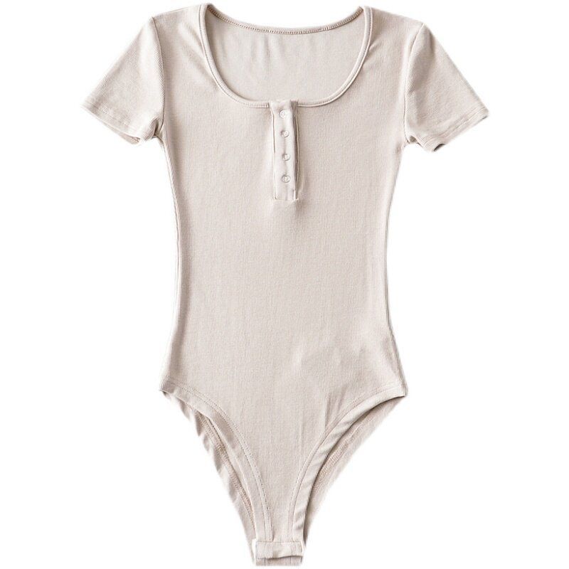 New Summer Short-sleeve T-shirt Innerwear Bodysuit