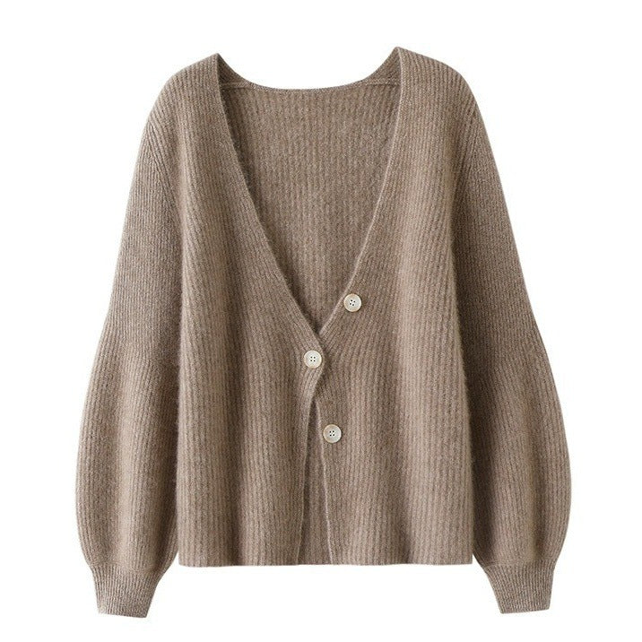 Women's Autumn and Winter New Solid Color Loose Long Sleeves Top