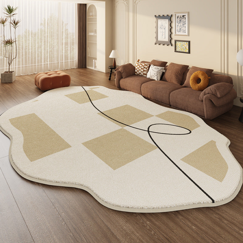 Alien-style Light-luxury High-end Faux Cashmere Rug