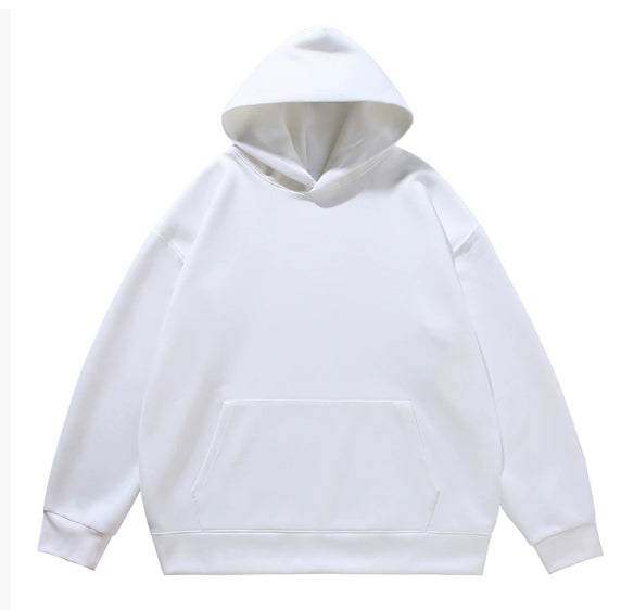Cozy Velvet Padded Hooded Sweatshirt for Men & Women