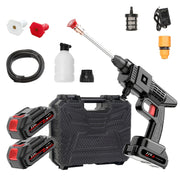 Battery-Powered High-Pressure Cleaning Machine with Stainless Steel Foam Nozzle