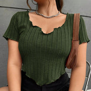 Slim-Fit Army Green T-Shirt – Casual, Versatile & Commuting‑Ready