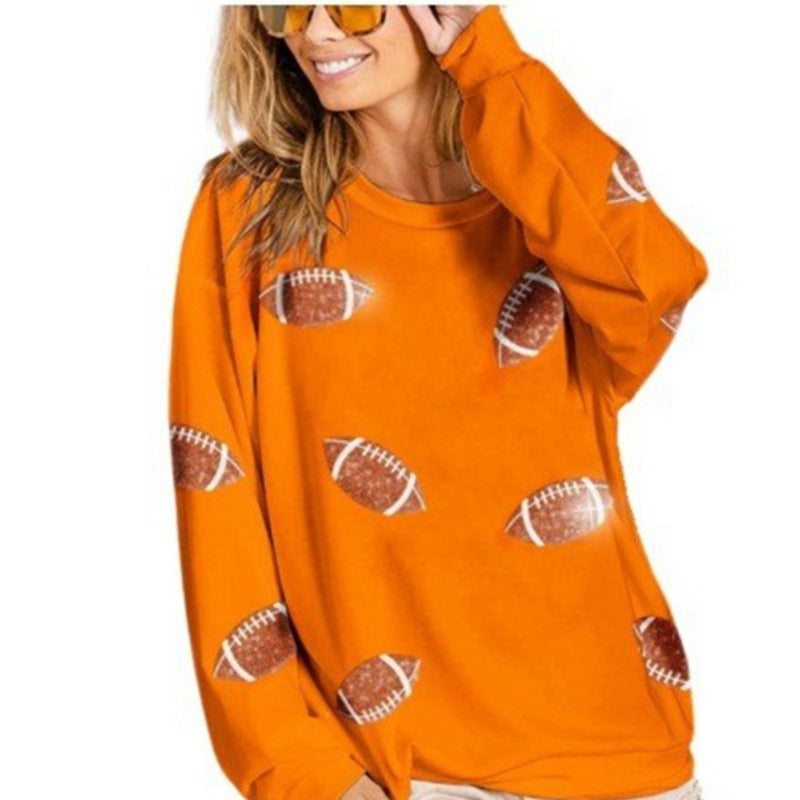 Cozy Women's Casual Rugby Sweater – Stylish Pullover