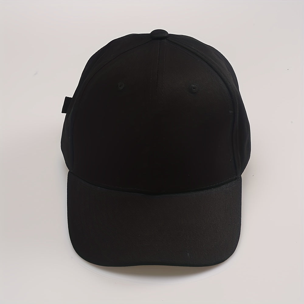Customizable Kids' Baseball Cap – Personalized Name Hat, Multi‑Color, Ideal for Beach, Park & Birthday Gifts