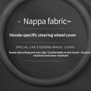 Ultra-Thin Carbon Fiber Leather Steering Wheel Cover