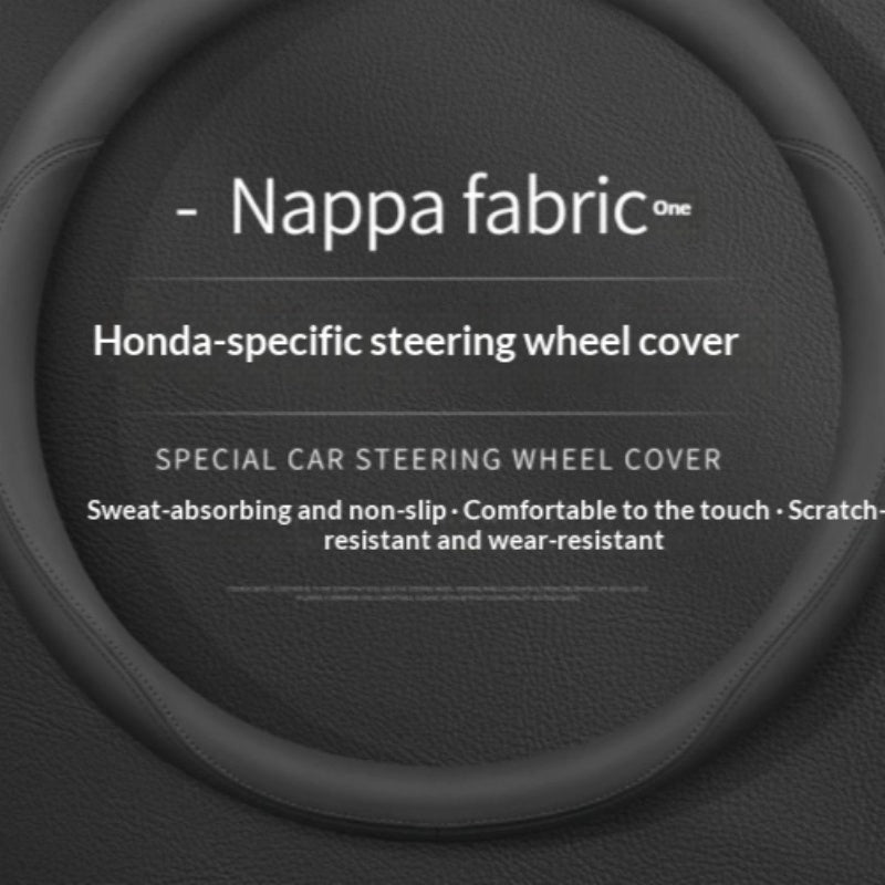 Ultra-Thin Carbon Fiber Leather Steering Wheel Cover