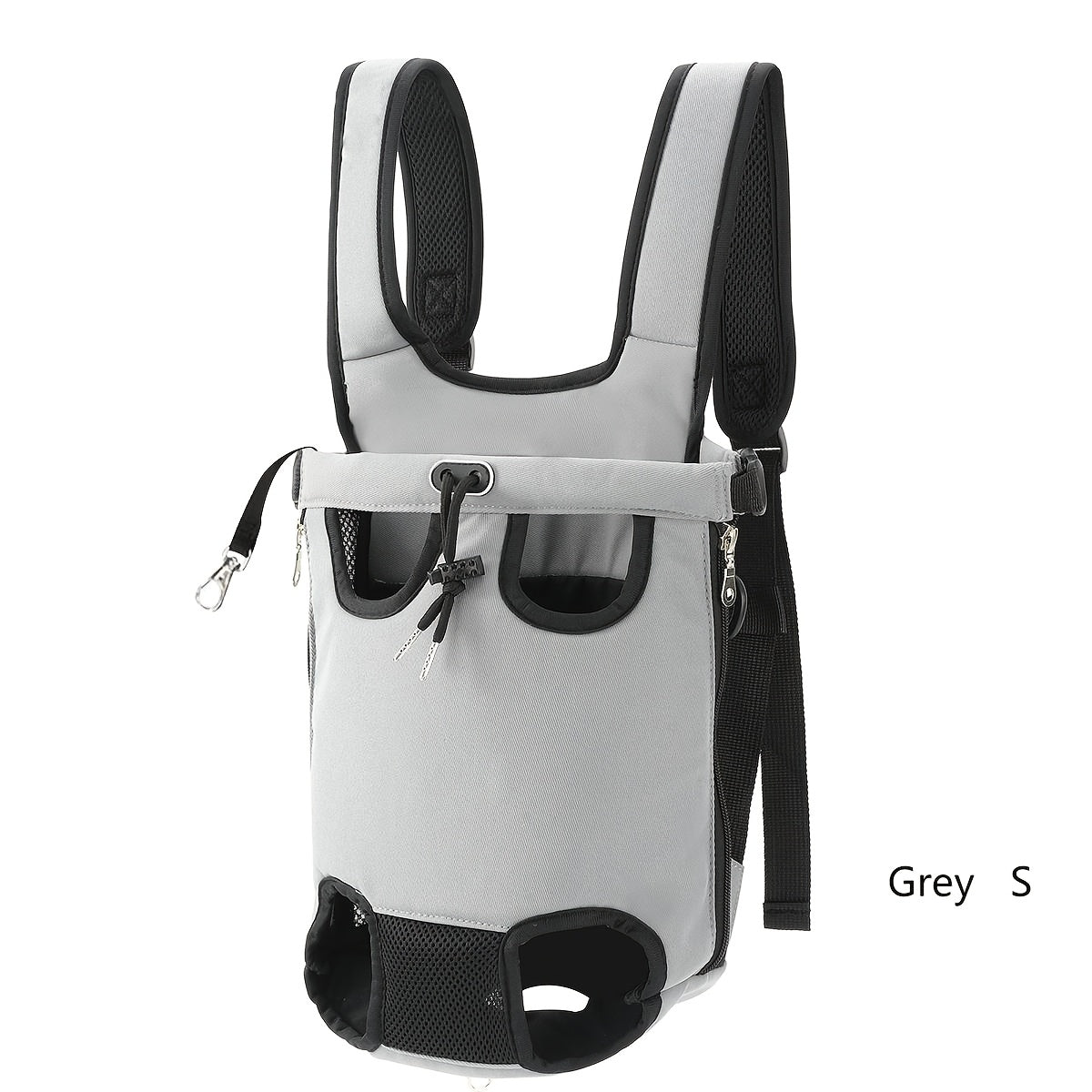 Pet Travel Backpack with Front Harness, Adjustable Multi‑Gear, Ultra‑Breathable Mesh and Lightweight Durable Design