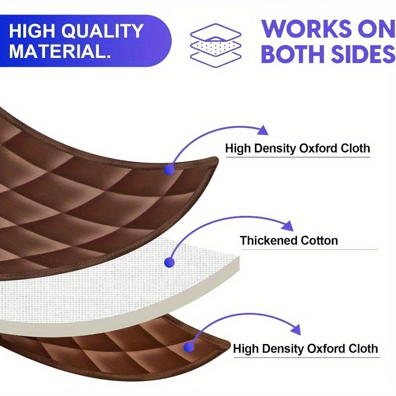 Oxford Cloth Thick Cotton Thermal Door Curtain, Magnetic Seal Windproof Sound Insulation Door Drape with Complete Hanging Hardware, Energy Saving Cold Block Door Cover for Home Garage Storehouse Winte