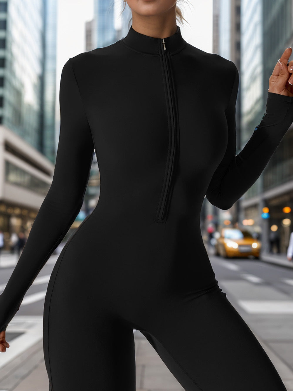 Seamless Hip-Lifting Fitness Romper