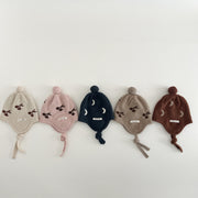 Baby Earflap Knit Cap for Cold Weather