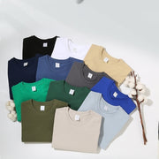 Pure Cotton Casual Half‑Sleeve Tee – Soft, Breathable & Easy‑Fit