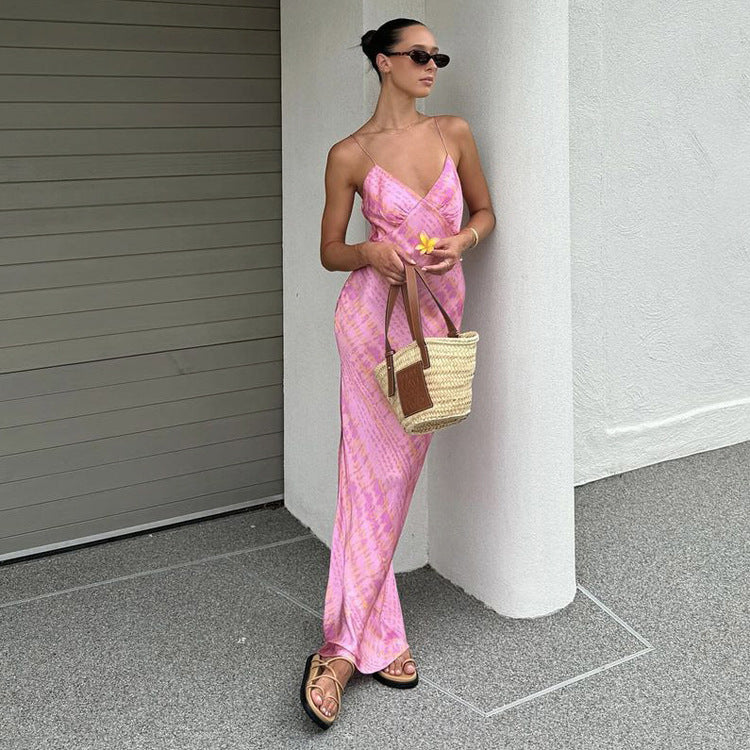 Side-slit Back-revealing Bodycon Maxi Skirt