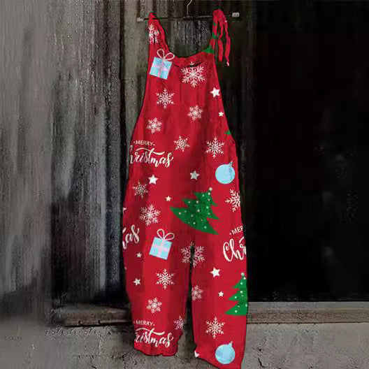 European And American Summer Suspenders Printing