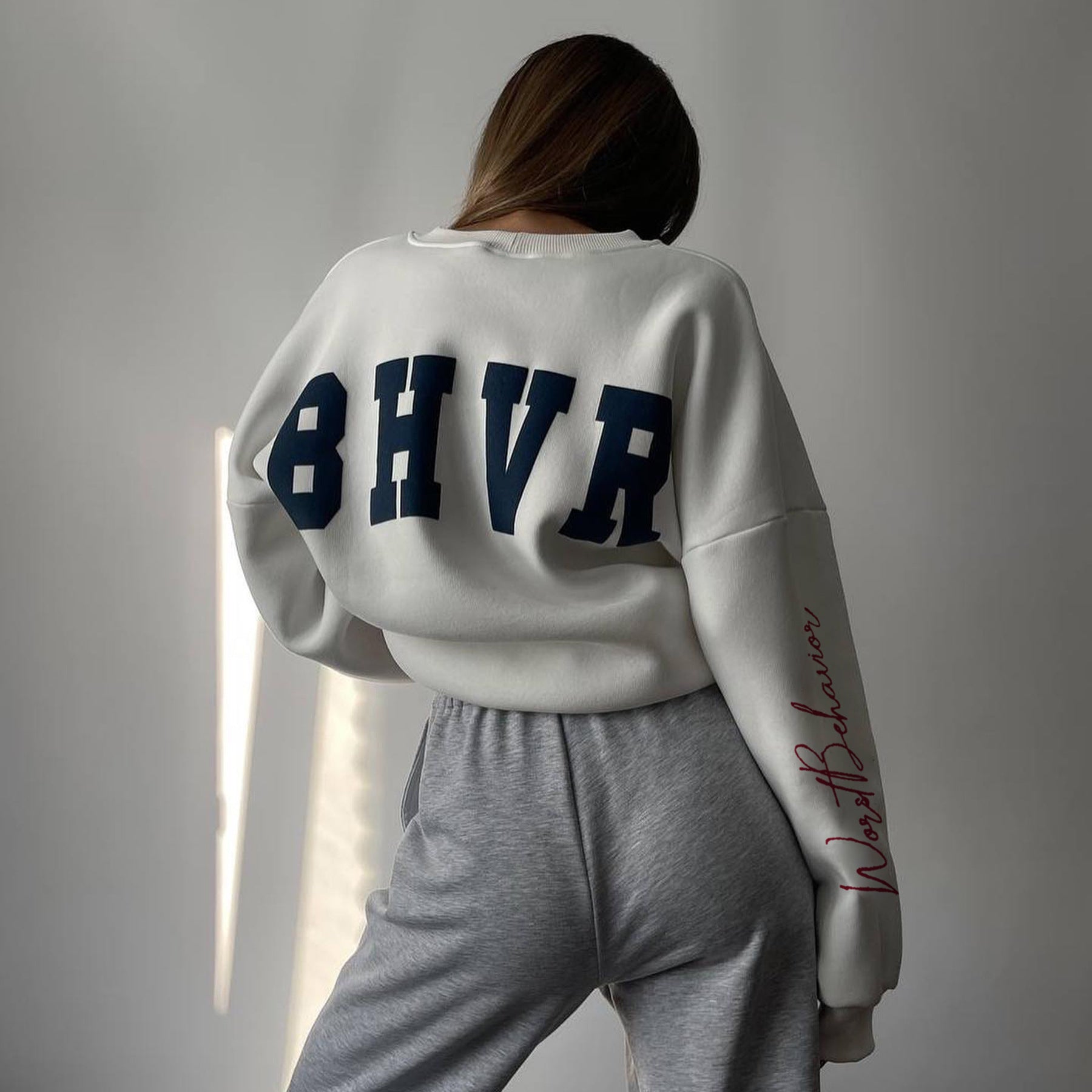 Cozy Japanese Round Neck Women's Sweater