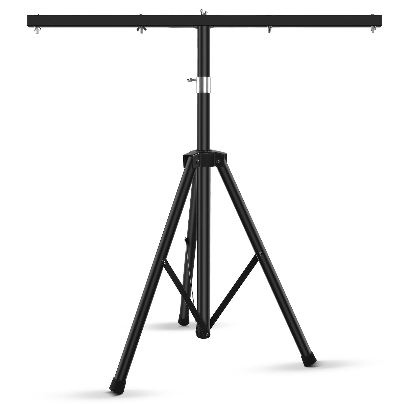 Adjustable Tripod Stand with T‑Bar for Audio DJ Lighting – Compatible with PAR Cans, Wash Lights and Other Fixtures