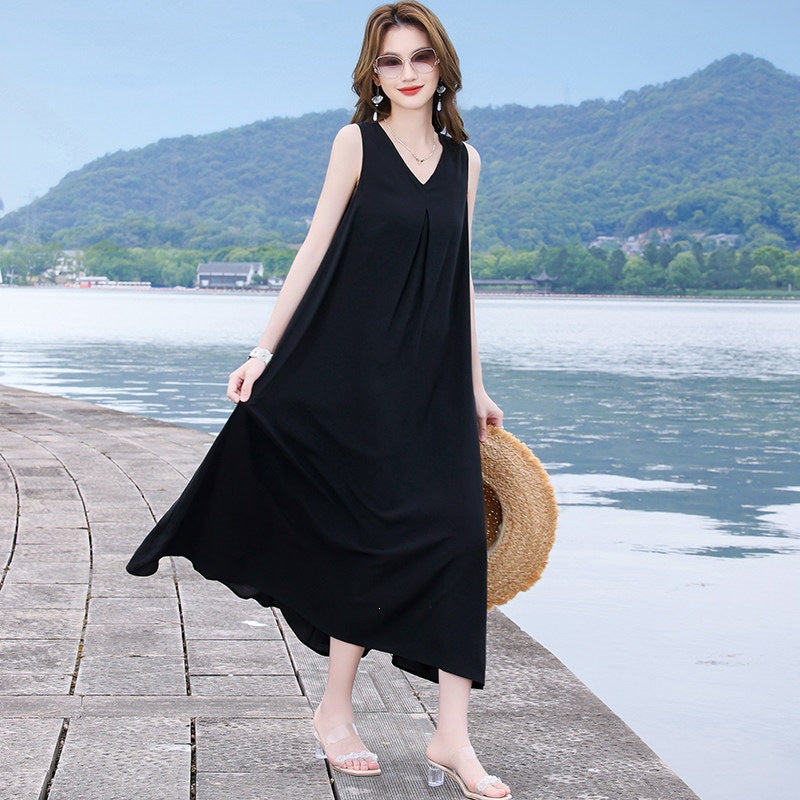 New Cotton-silk Dress for Women
