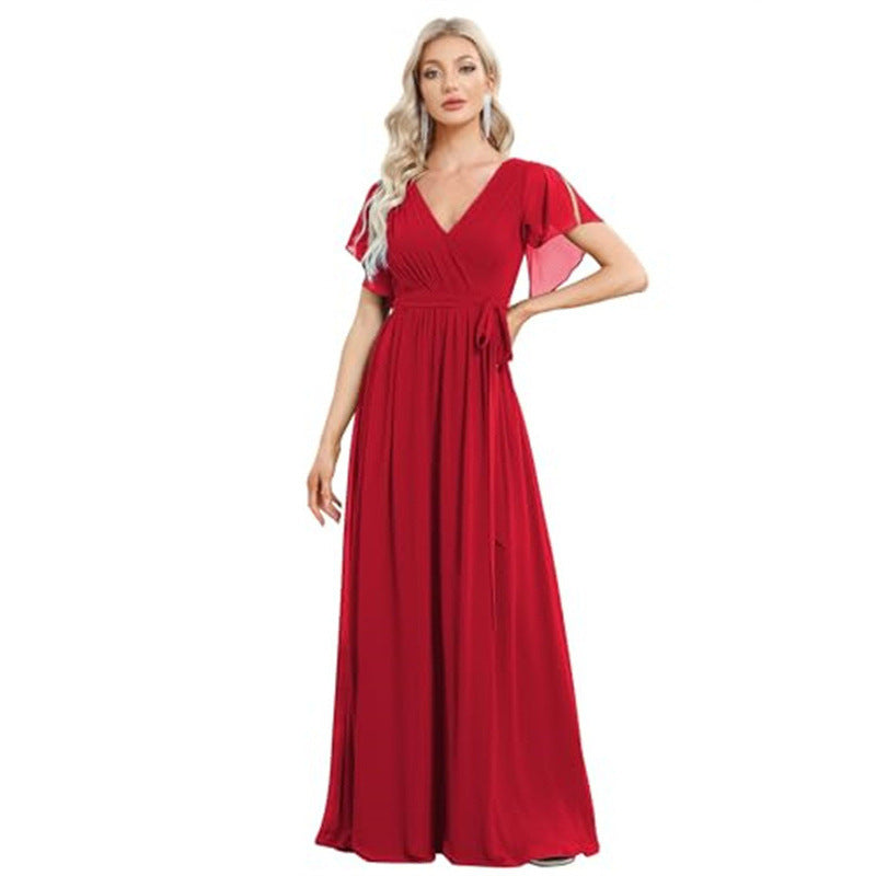 Elegant Womens Casual Evening Dress