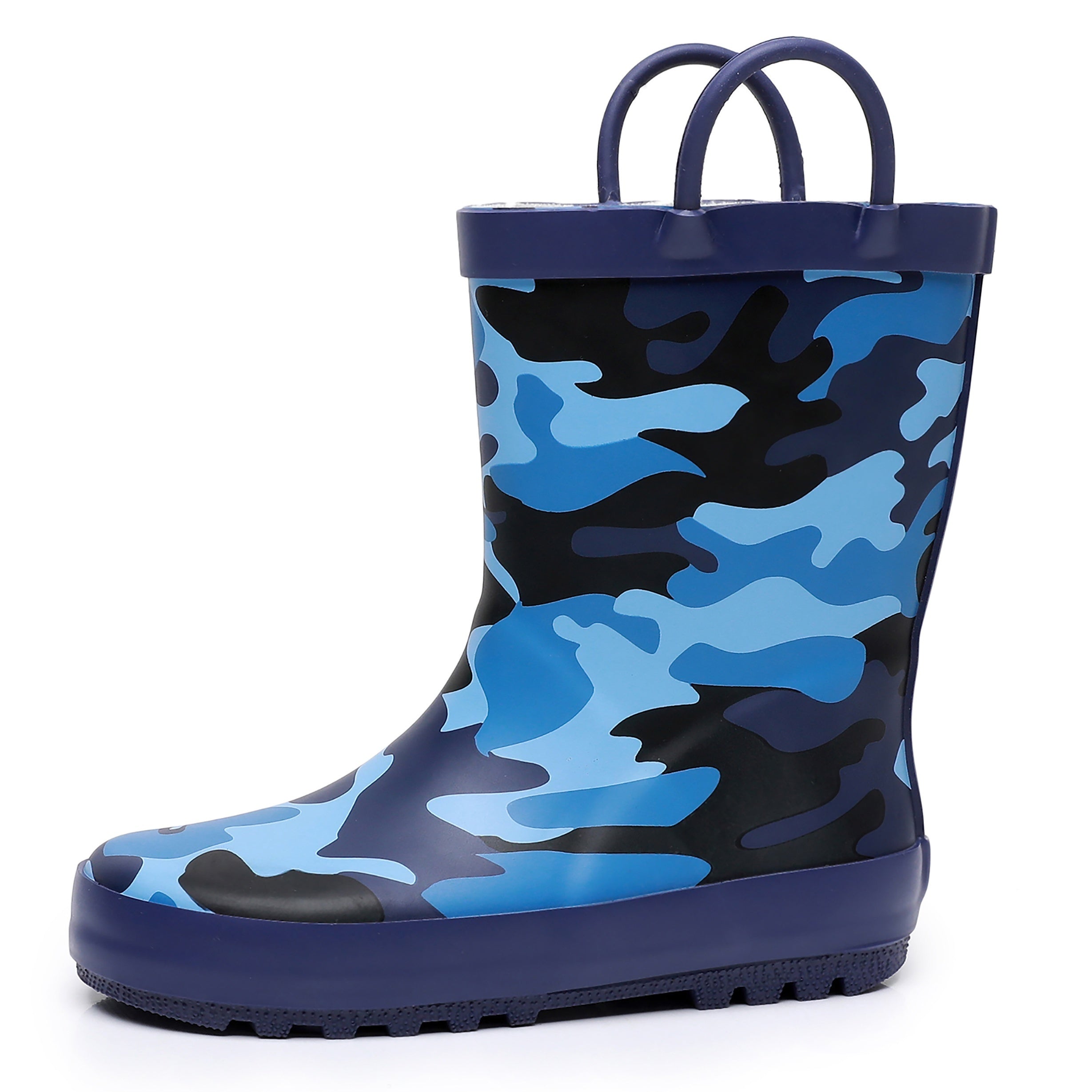 Kids' Durable Rubber Rain Boots with Fashion Print