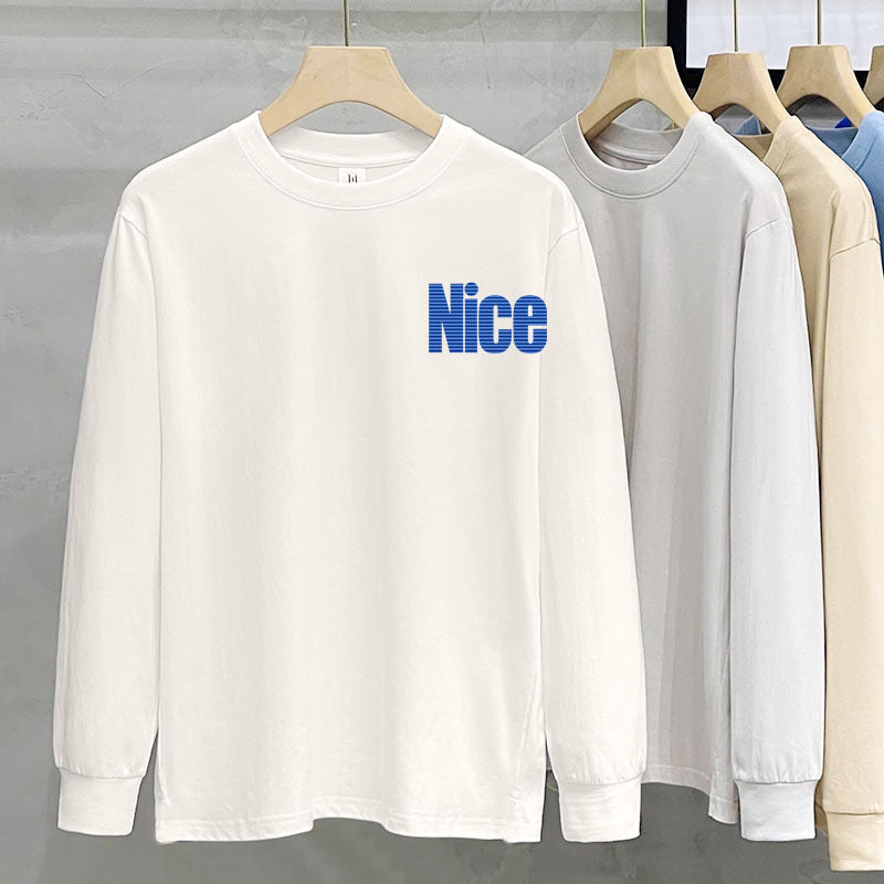 Women's 230g Heavy Cotton Long-Sleeve Tee