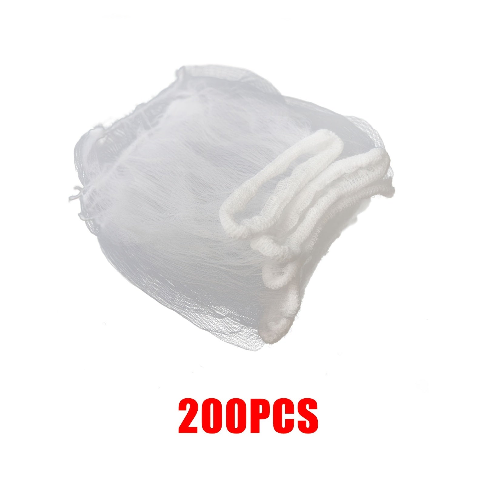200 or 300-Piece Elastic Mesh Sink Filter Bags for Kitchen and Vegetable Washing