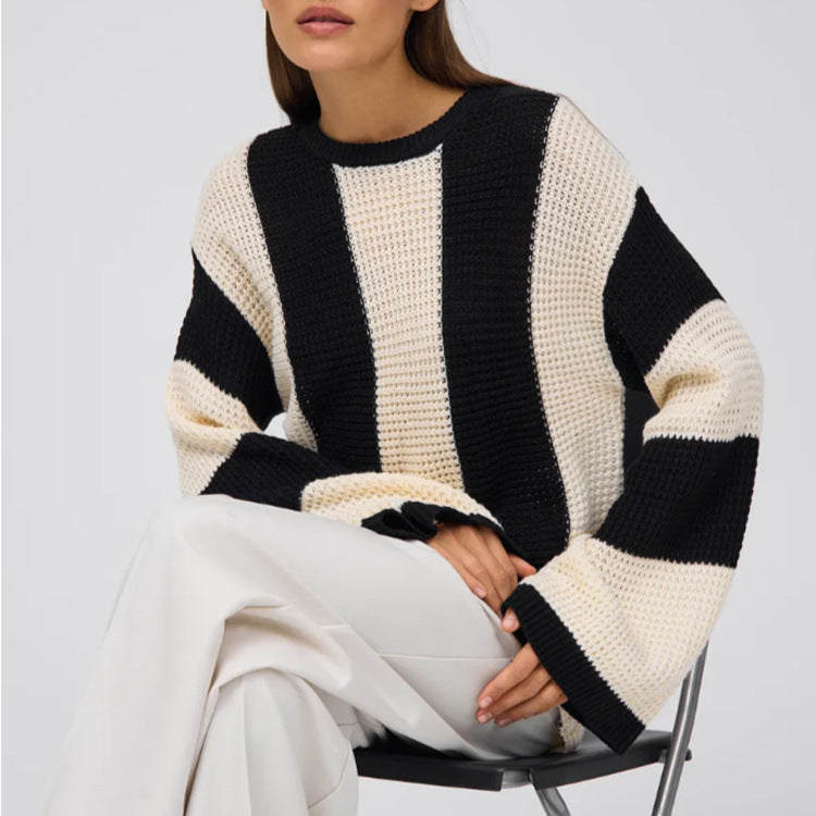 Casual Loose European and American Pullover Women