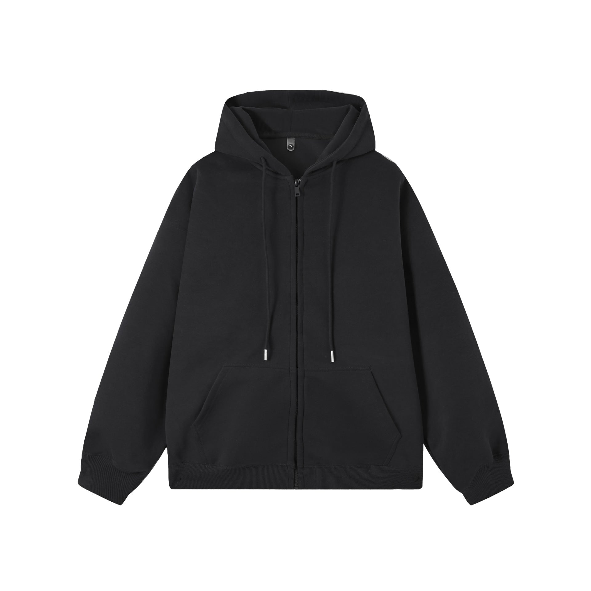 Casual Unisex Cotton Cardigan Pocket Hoodie Outerwear