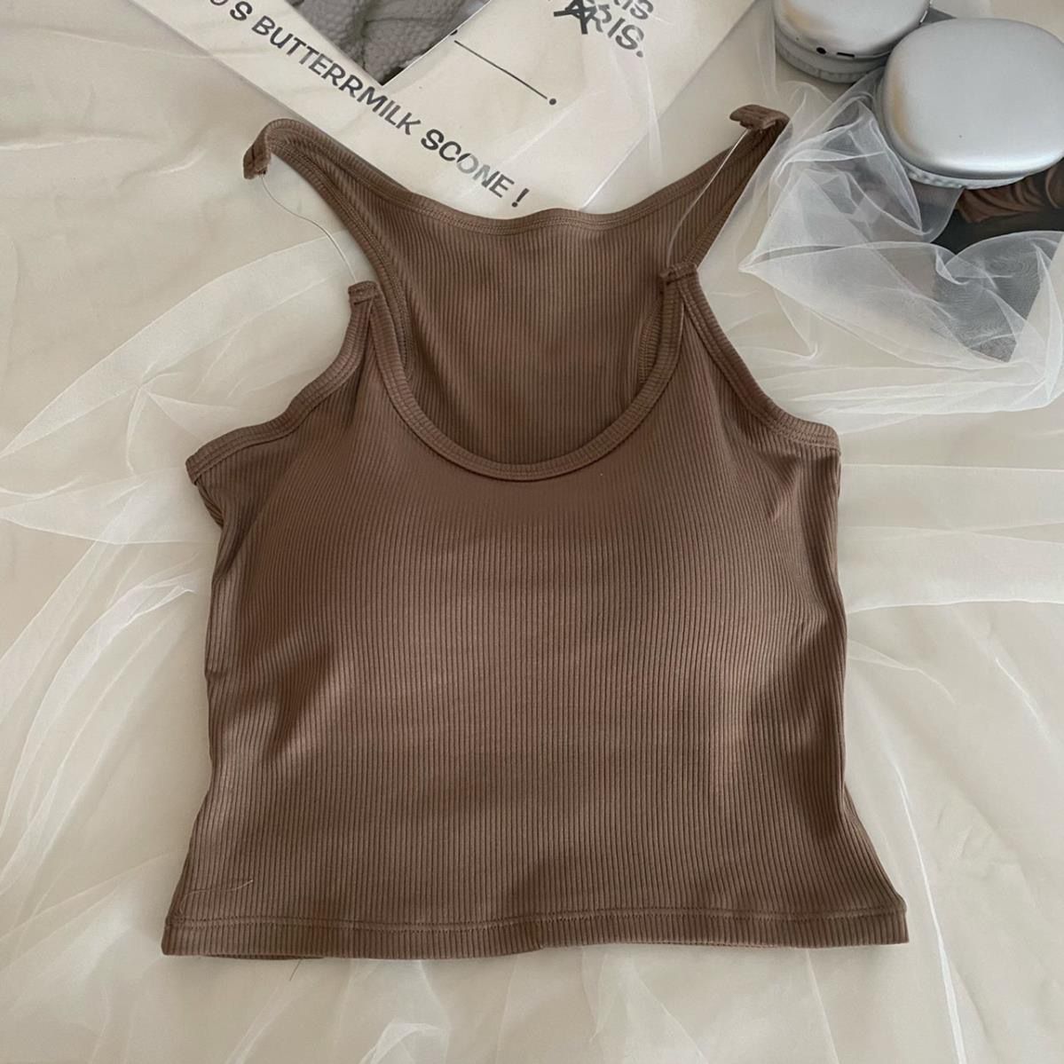 Invisible Camisole With Chest Pad
