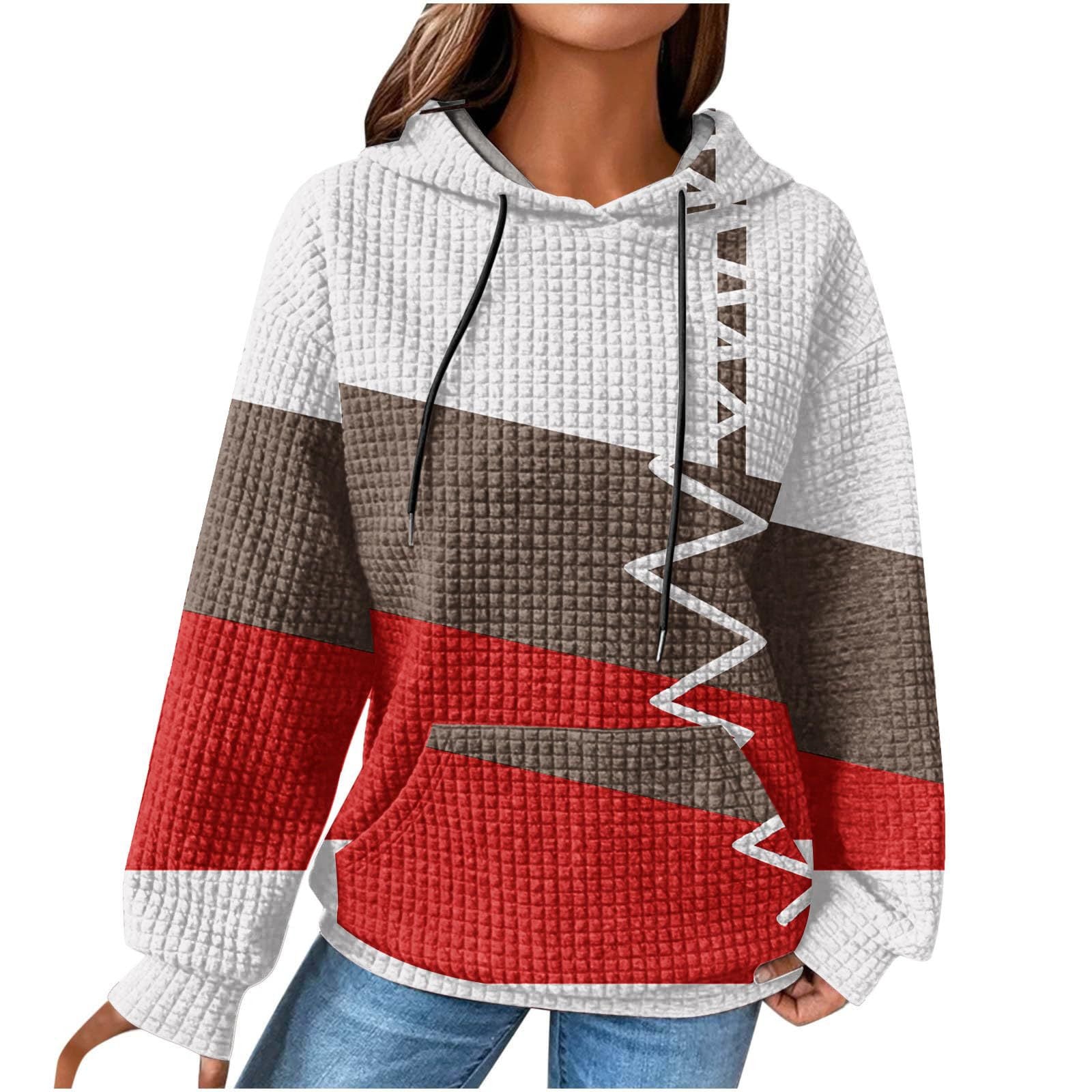 3D Printed Casual Winter Hooded Sweatshirt