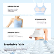 Sling Two-in-one Yoga Bra Vest Tube Top Fitness Vest