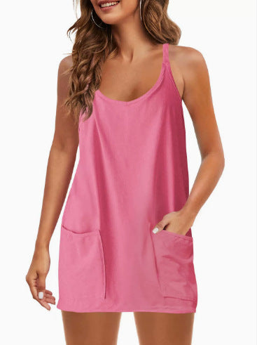 Women's Casual One-Piece Romper Shorts Jumpsuit