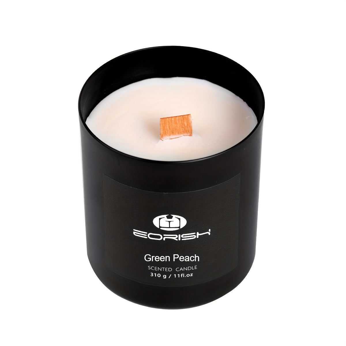 11‑Ounce Soy Wax Jar Candle – Large Capacity, Alloy Container, Aromatherapy with Essential Oils