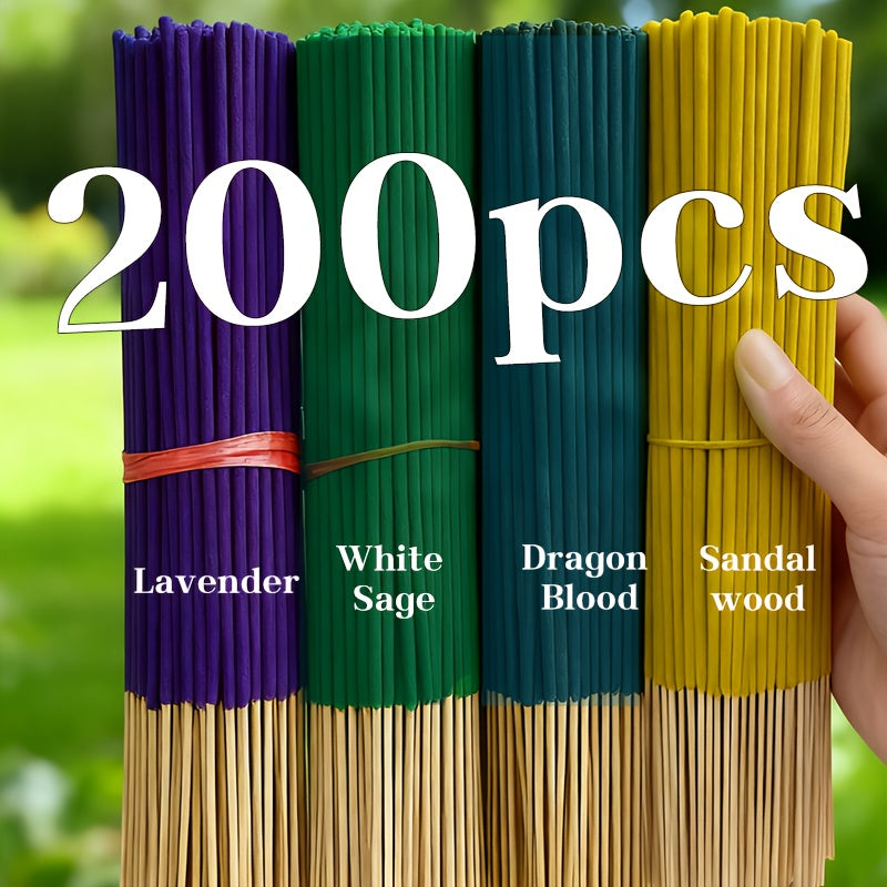 Aroma Sticks Set with Jasmine, Rose, Patchouli, and Sacred Wood Scents