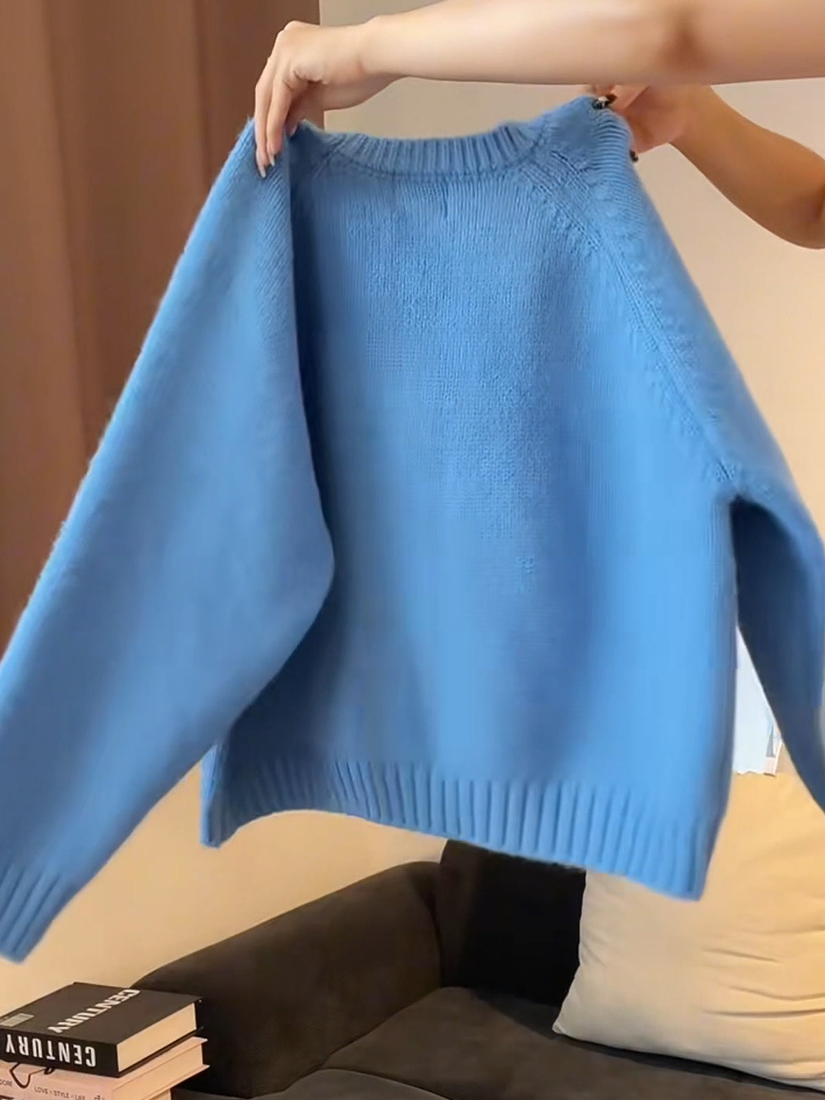 Autumn and Winter New Fashionable Super Nice Small Soft Glutinous Sweater