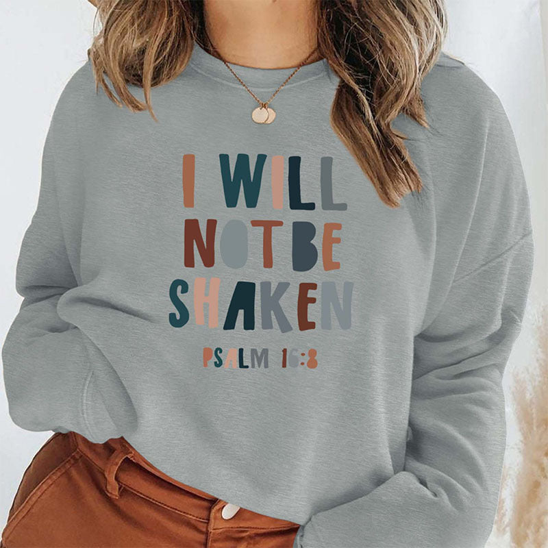 Women's Artistic Printed Crewneck Sweatshirt
